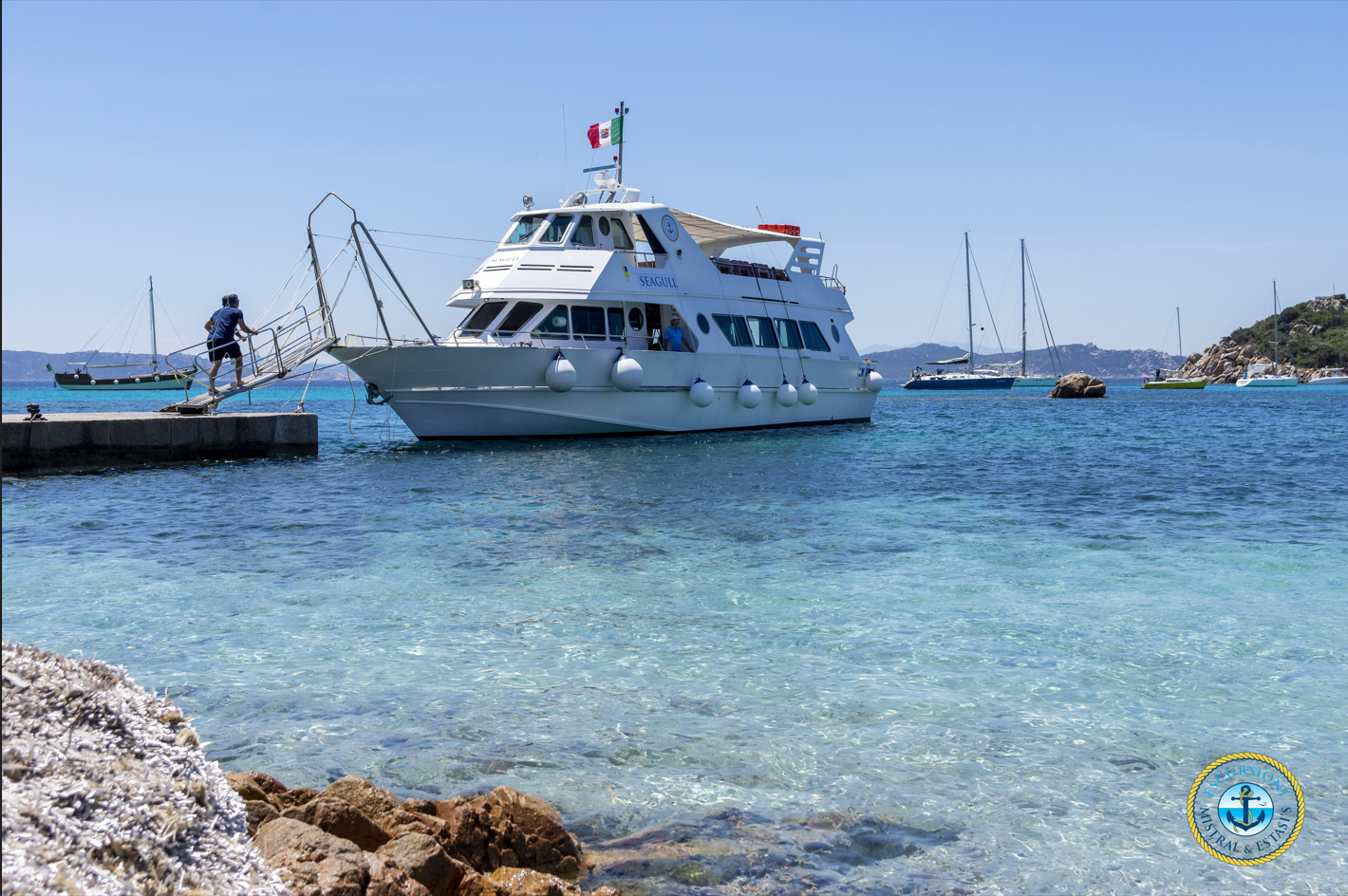 ESCURSIONE NELL'ARCIPELAGO DI LA MADDALENA IN MOTONAVE SEAGULL