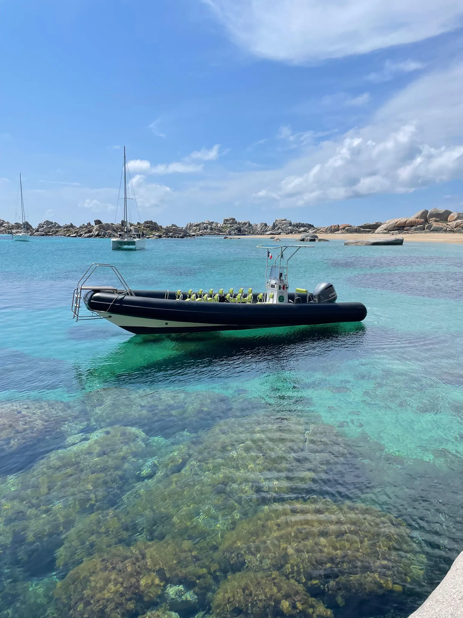 TOUR ARCIPELAGO CORSO IN SPEEDYBOAT — mezzo